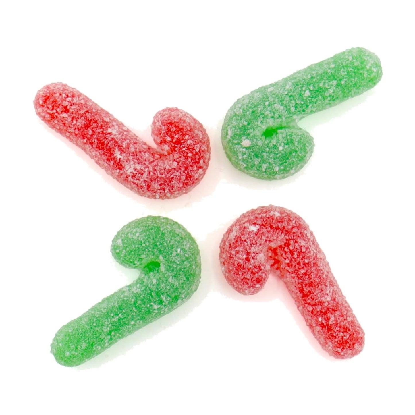 Sugared Candy Canes (100g)