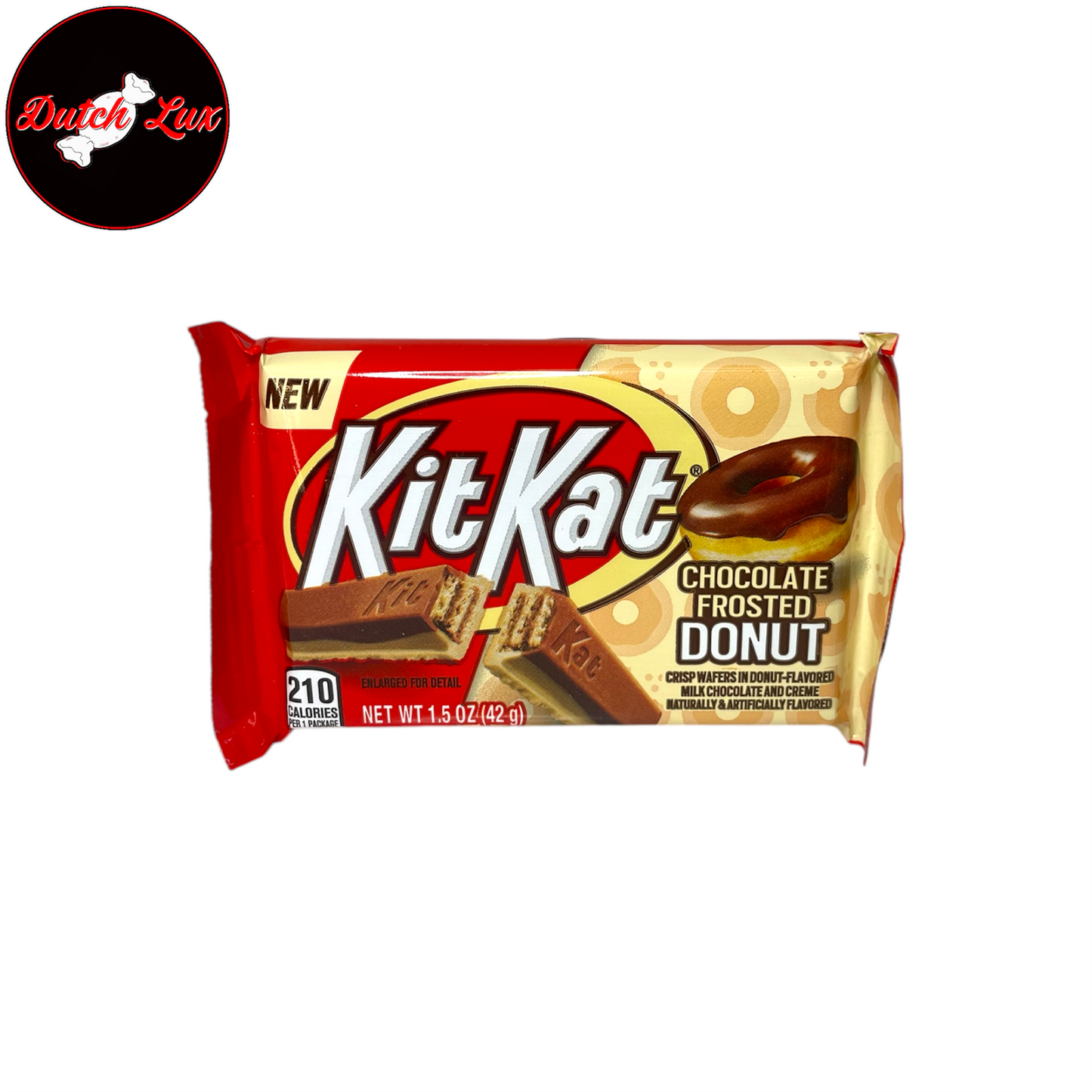 Kit Kat Chocolate Frosted Donut