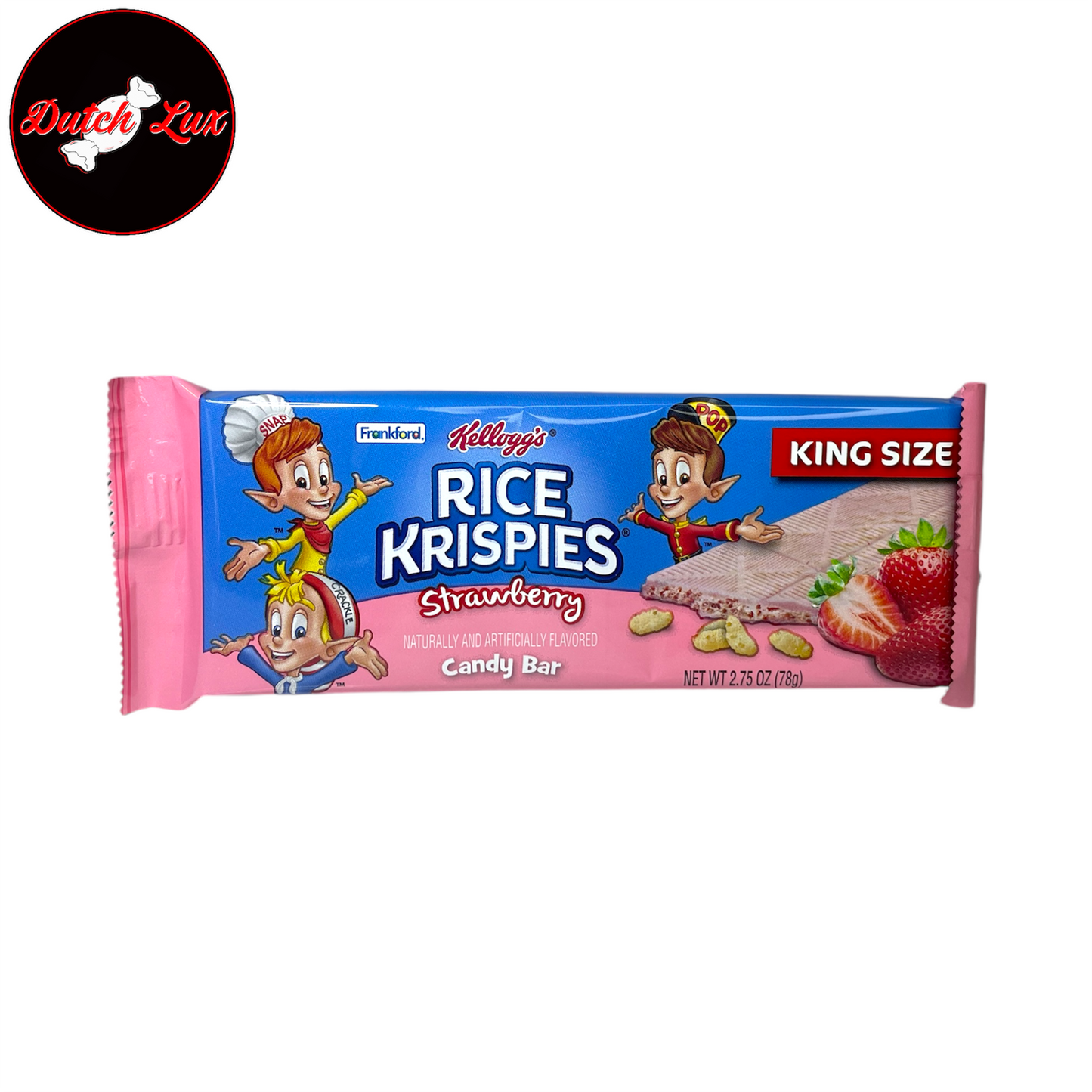 Rice Krispies King Size Strawberry Bar