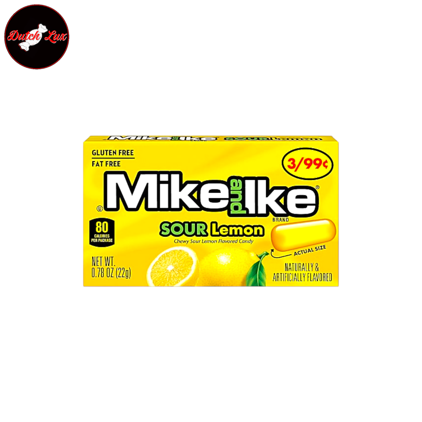 Mike and Ike Sour Lemon