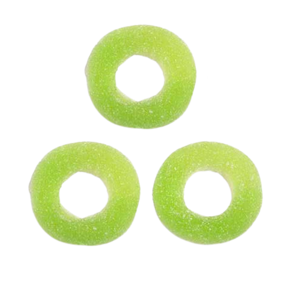 Sour Apple Rings (100g)