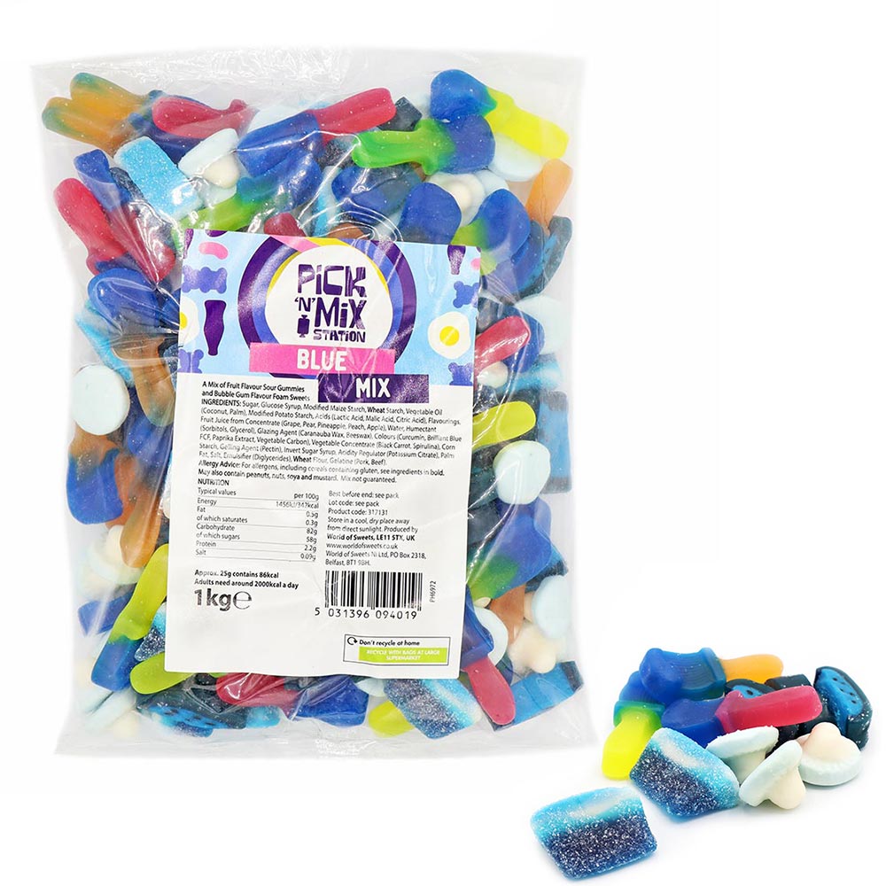 Blue mega mix (1kg)