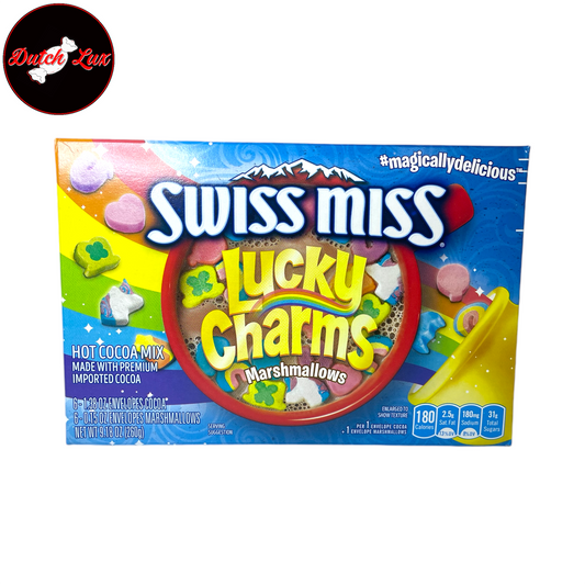 Swiss Miss Cocoa with Lucky Charms Marshmallow Hot Chocolate