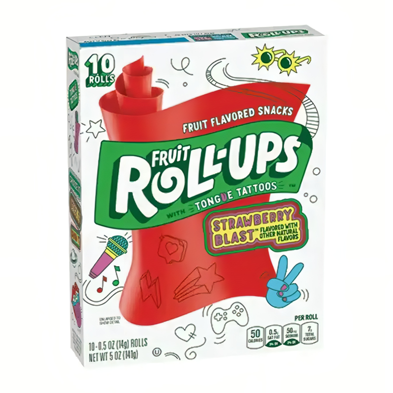 Betty Crocker Fruit Roll-ups Strawberry Blast